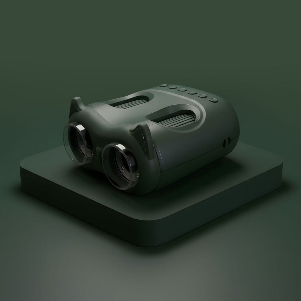 Zielona Lornetka i Mikroskop dla Dzieci - 2w1 - Zabawka Edukacyjna - KidLupe