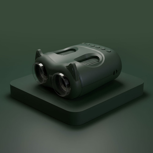 Zielona Lornetka i Mikroskop dla Dzieci - 2w1 - Zabawka Edukacyjna - KidLupe