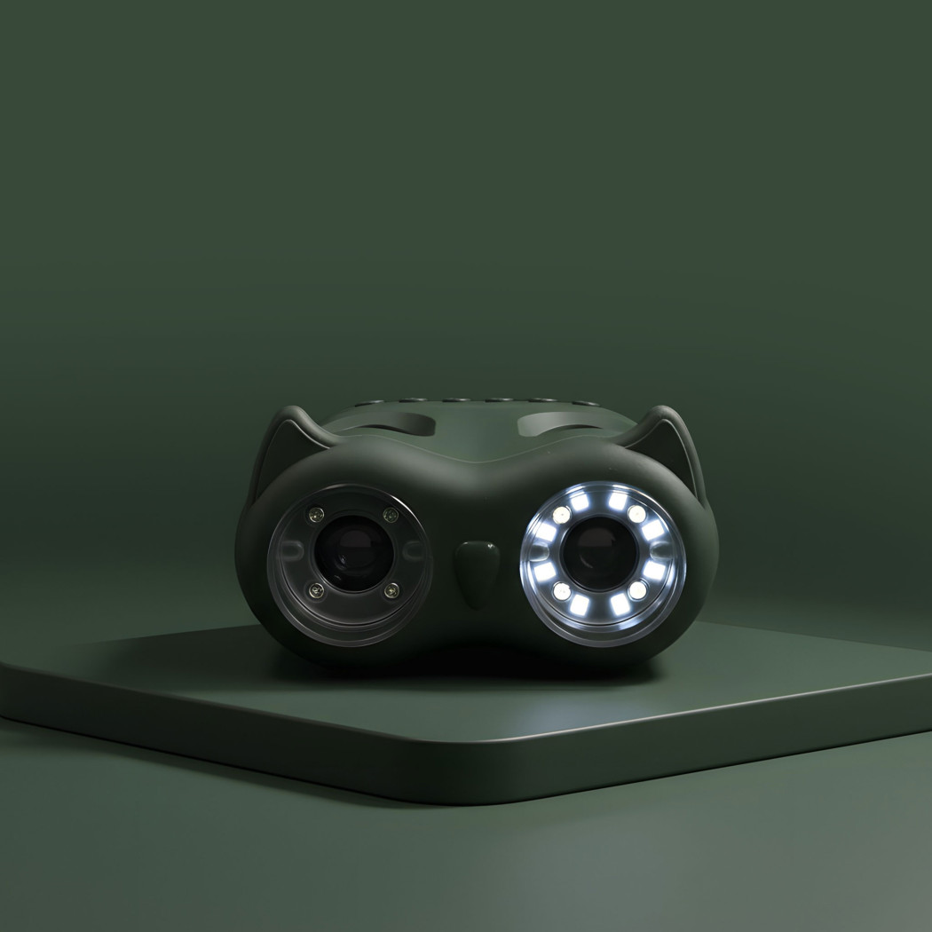 Zielona Lornetka i Mikroskop dla Dzieci - 2w1 - Zabawka Edukacyjna - KidLupe