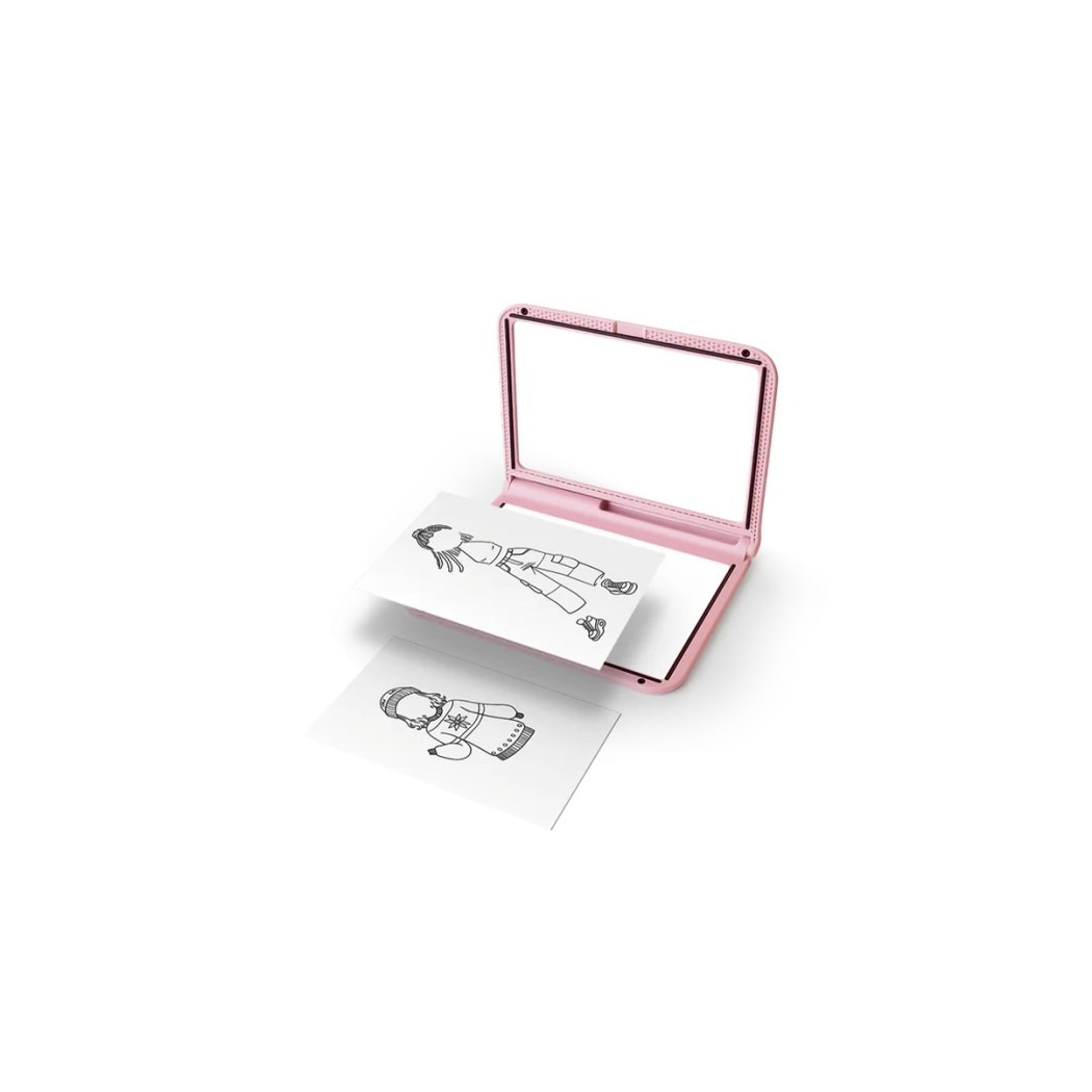 Podświetlany Tablet Rysunkowy - KidyDraw PRO Fashion - Różowy - KIDYWOLF