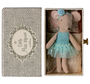 Myszka Baletnica w Szufladzie do Spania - Dance Mouse In Daybed - Młodsza Siostra - Maileg