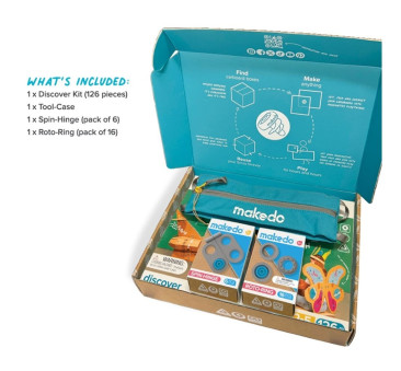 Pakiet Makedo 149 elementów - Zestaw Narzędzi...