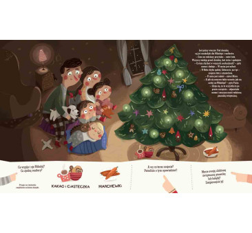 Pucio urządza Wigilię, czyli świąteczne słowa i zadania dla przedszkolaków - Marta Galewska Kustra - Nasza Księgarnia