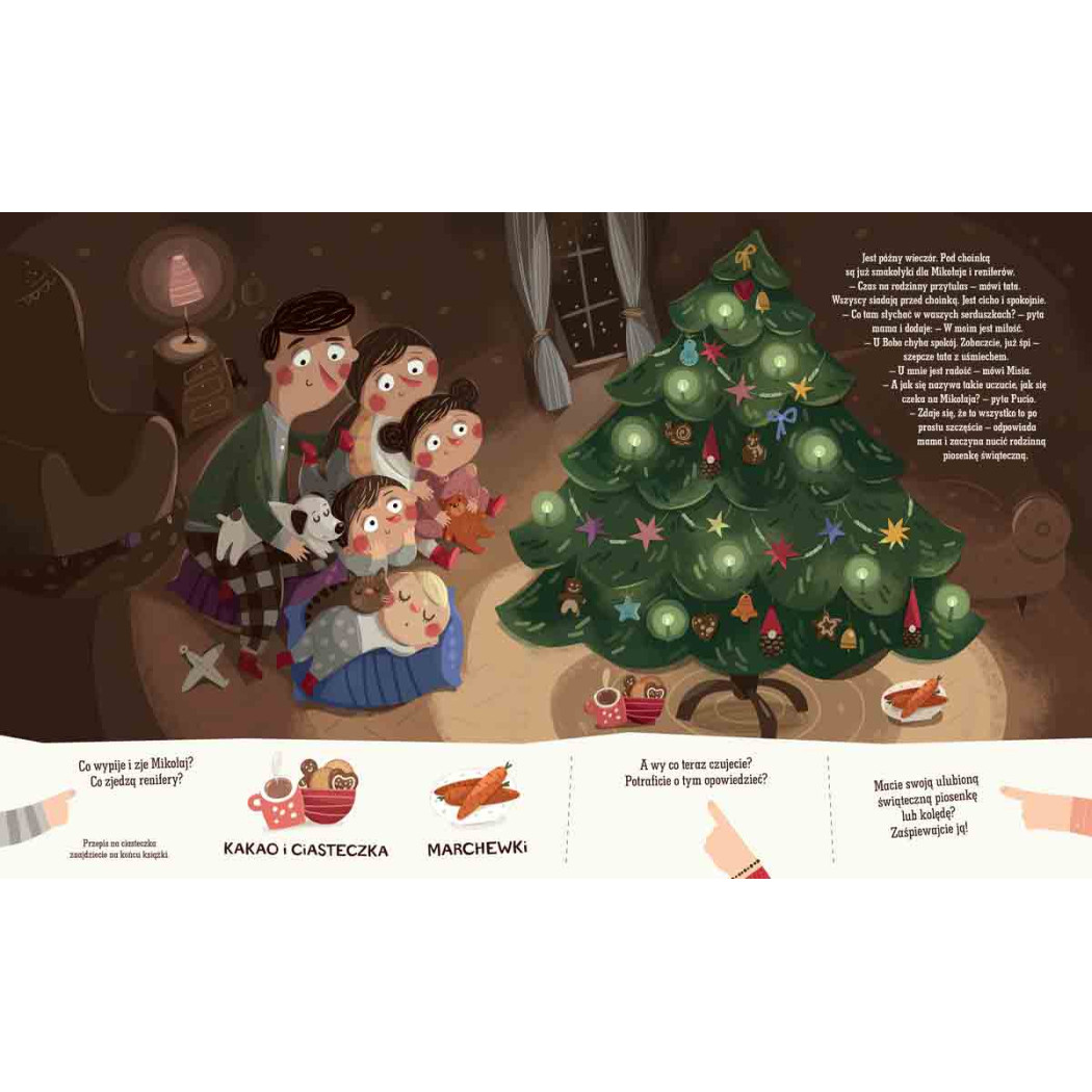 Pucio urządza Wigilię, czyli świąteczne słowa i zadania dla przedszkolaków - Marta Galewska Kustra - Nasza Księgarnia