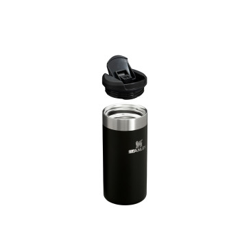 Black 0.35L - AeroLight Transit Mug - Czarny Kubek Termiczny - Stanley