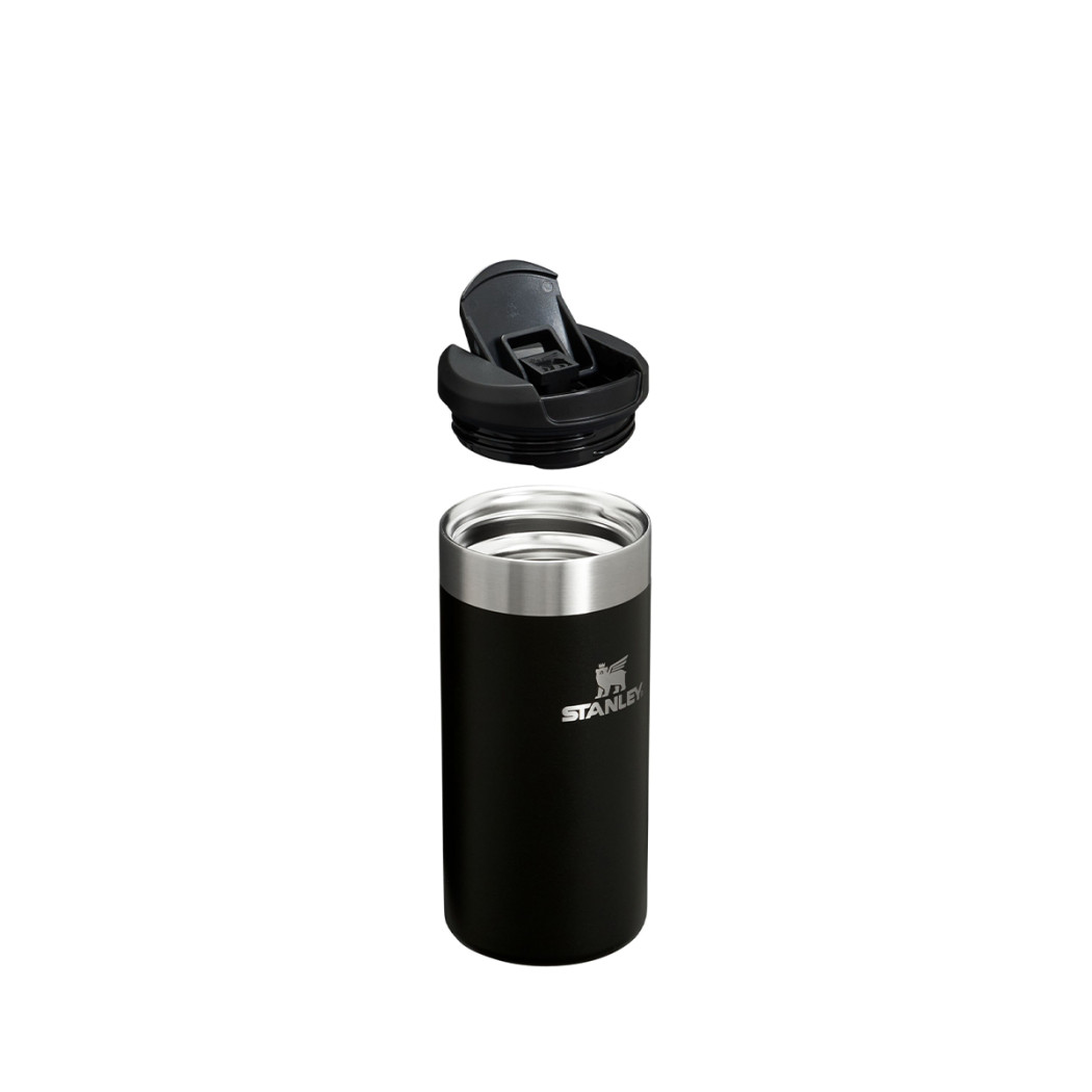 Black 0.35L - AeroLight Transit Mug - Czarny Kubek Termiczny - Stanley