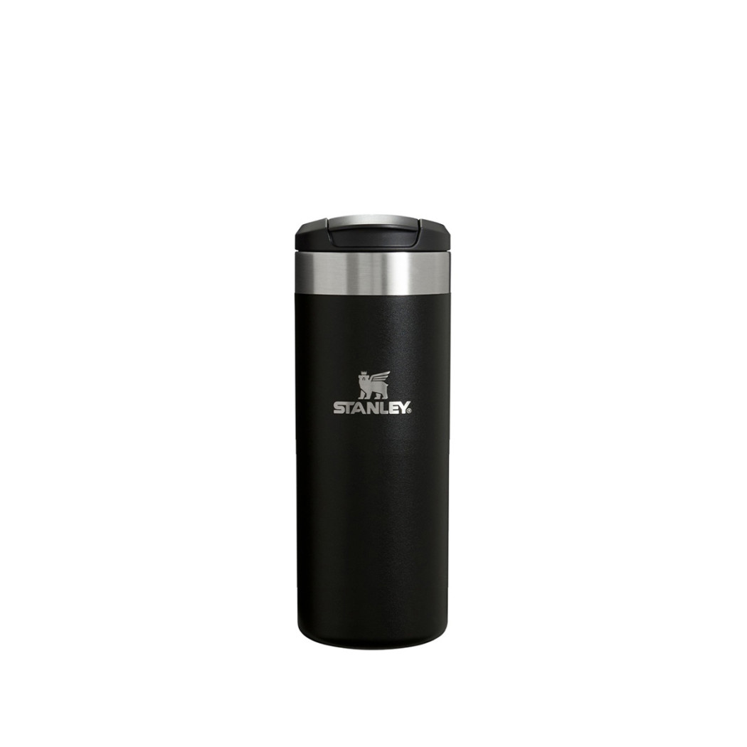 Black 0.35L - AeroLight Transit Mug - Czarny Kubek Termiczny - Stanley