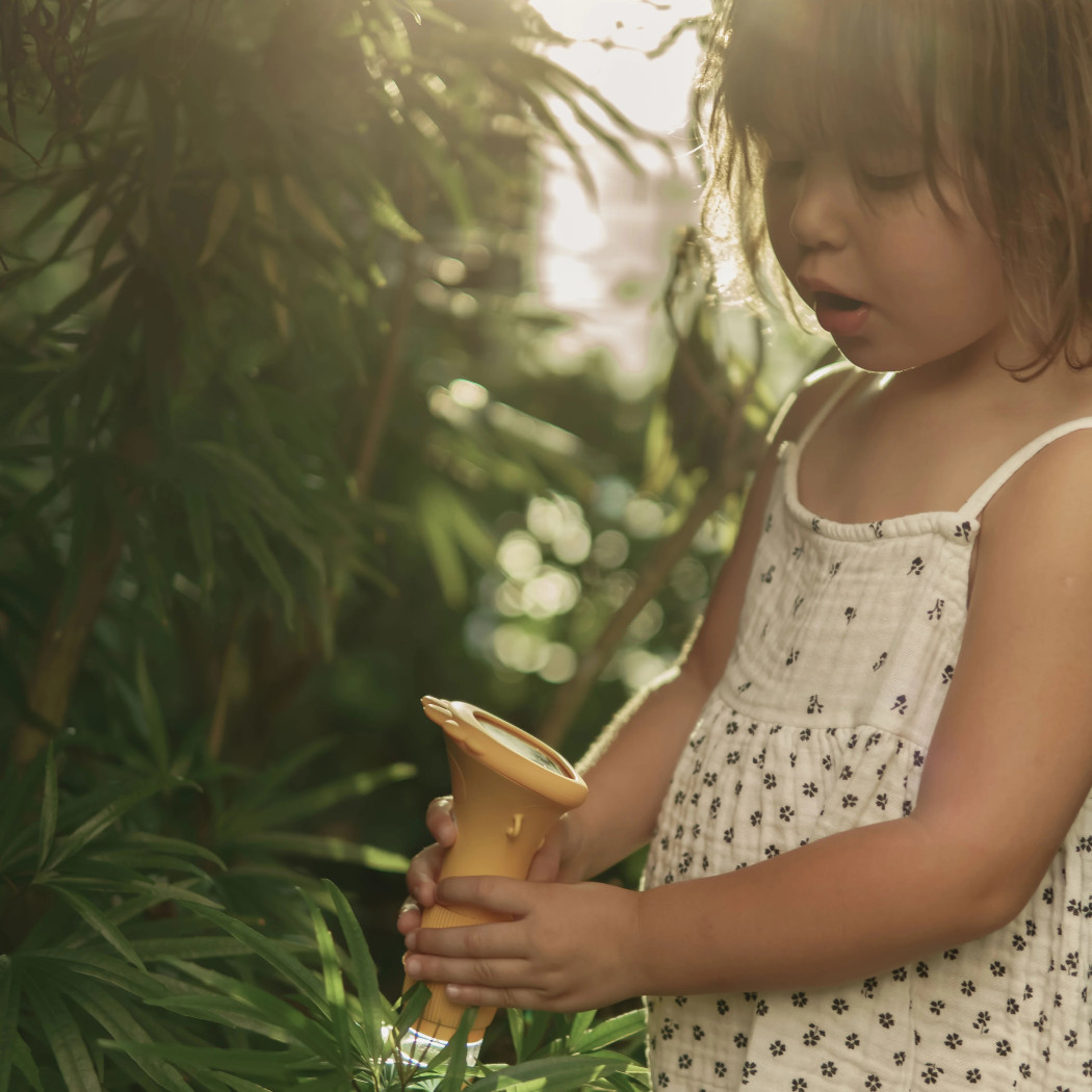 Beżowy Mikroskop Dziecięcy - Zabawka Edukacyjna - KidLupe