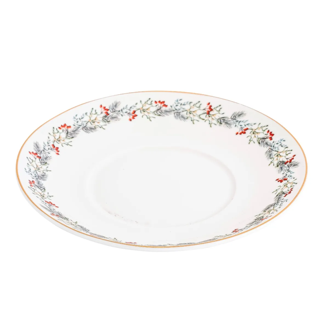 Magia Świąt - Filiżanka Świąteczna Porcelanowa 220 ml ze Spodkiem - Altom Design