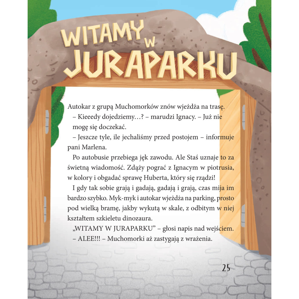 Wycieczka do Juraparku - Staś Pętelka - Supeł Barbara - Zielona Sowa