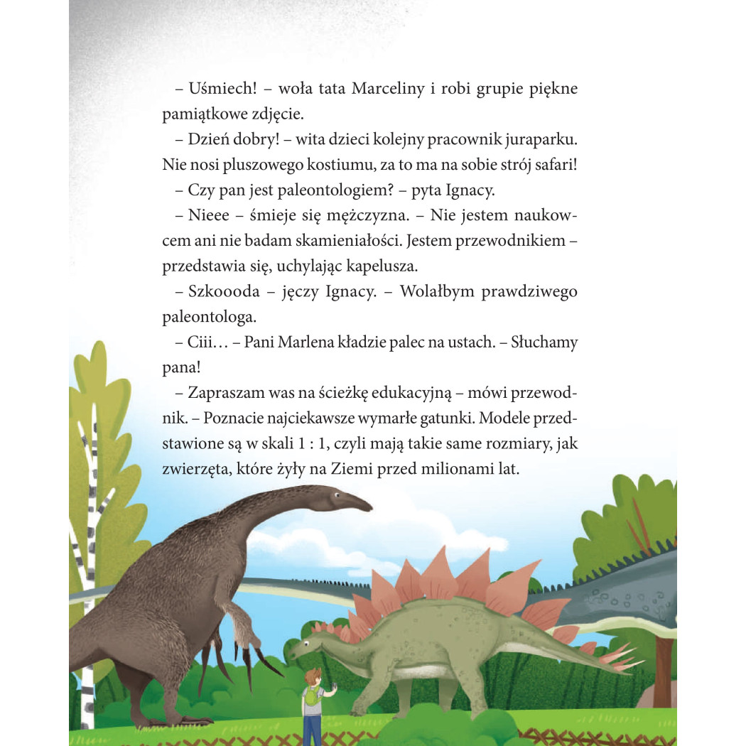 Wycieczka do Juraparku - Staś Pętelka - Supeł Barbara - Zielona Sowa