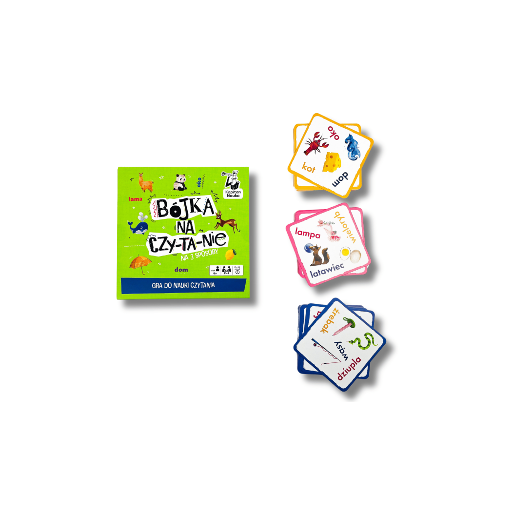 Bójka na Czytanie - Język Polski - Gra do Nauki Czytania