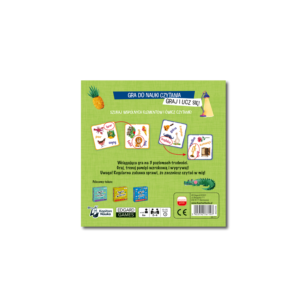 Bójka na Czytanie - Język Polski - Gra do Nauki Czytania