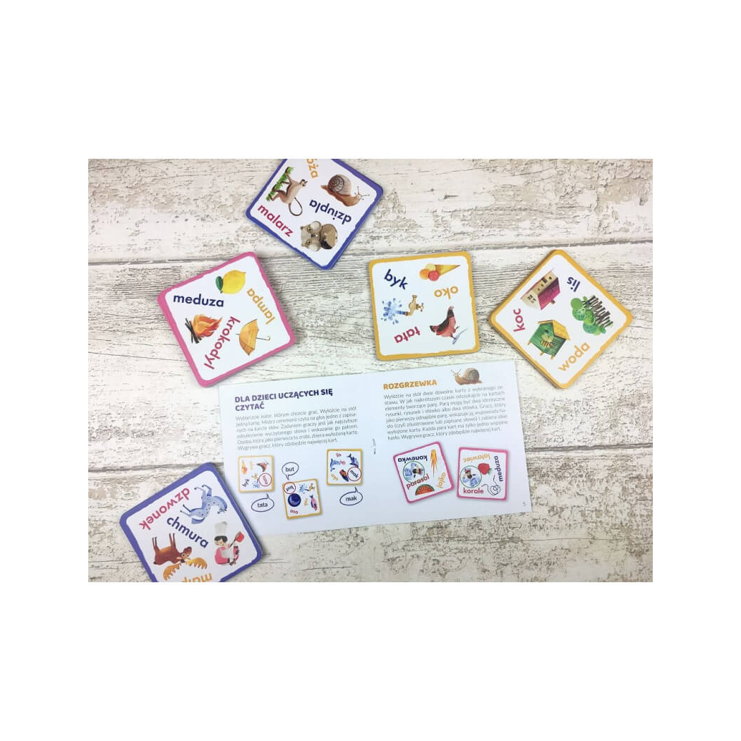 Bójka na Czytanie - Język Polski - Gra do Nauki Czytania