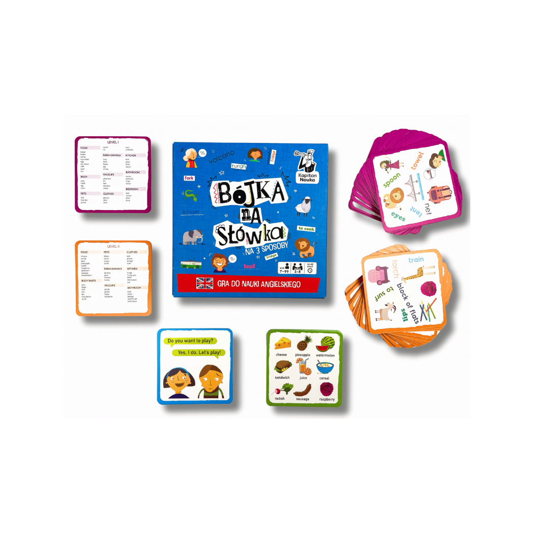 Bójka na Słówka - Angielski - Gra do Nauki Języka Angielskiego