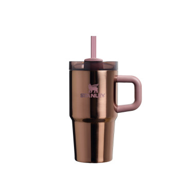 Różowe Złoto z Polyskiem - Polished Rose Gold 0.59L - Quencher H2.0 FlowState Tumbler - Kubek Termiczny - Stanley