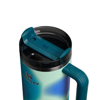 Coastal Teal Motion 1.18L - Quencher H2.0 FlowState Tumbler - Kubek Termiczny - Stanley