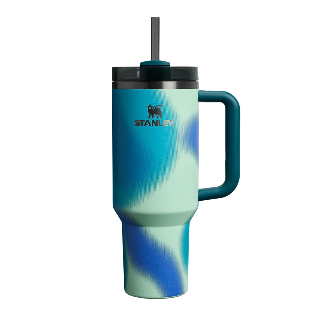 Coastal Teal Motion 1.18L - Quencher H2.0 FlowState Tumbler - Kubek Termiczny - Stanley