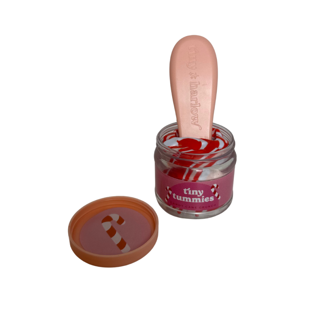 Cukierek - Magiczna Butelka i Słoiczek z Deserkiem - Zestaw do Karmienia Lalek - Candy Cane - Tiny Harlow