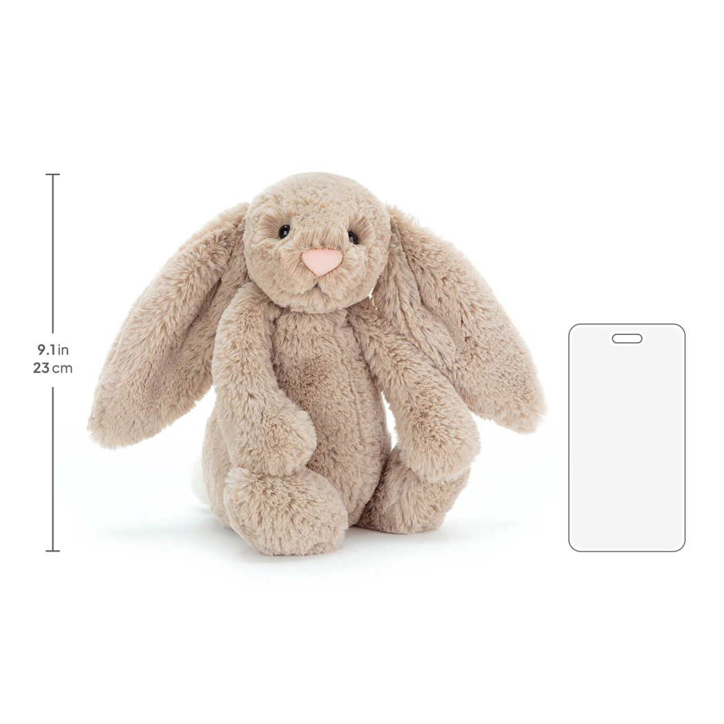 Beżowy Króliczek 36 cm - Pluszowy Królik - Maskotka Przytulanka - JellyCat