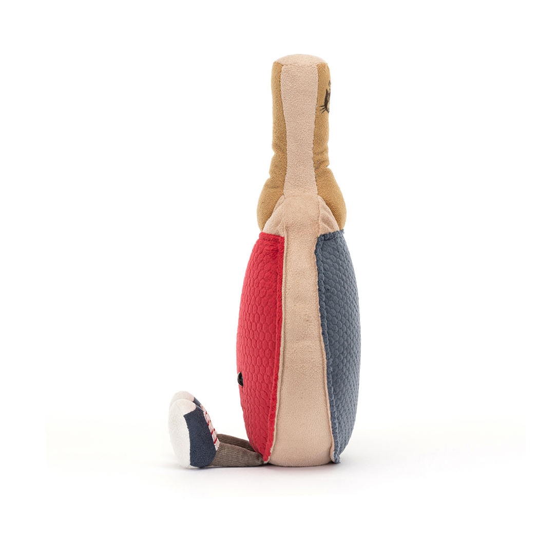 Wesoła Rakietka do Tenisa Stołowego 28 cm - Pluszowa Paletka - Ping-Pong - Maskotka Przytulanka - JellyCat