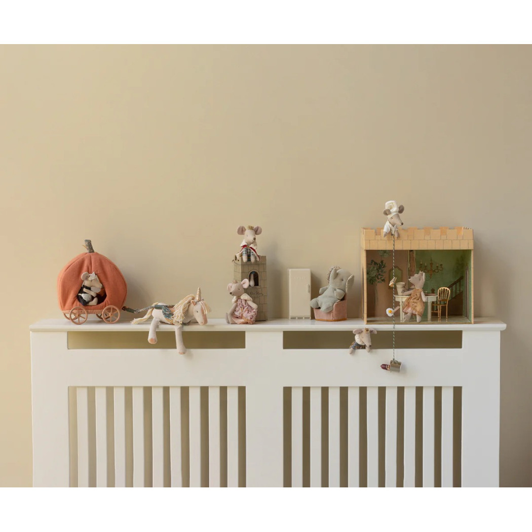 Myszka Książę Starszy Brat z Kartonową Wieżą Zamkową - Big Brother - Maileg