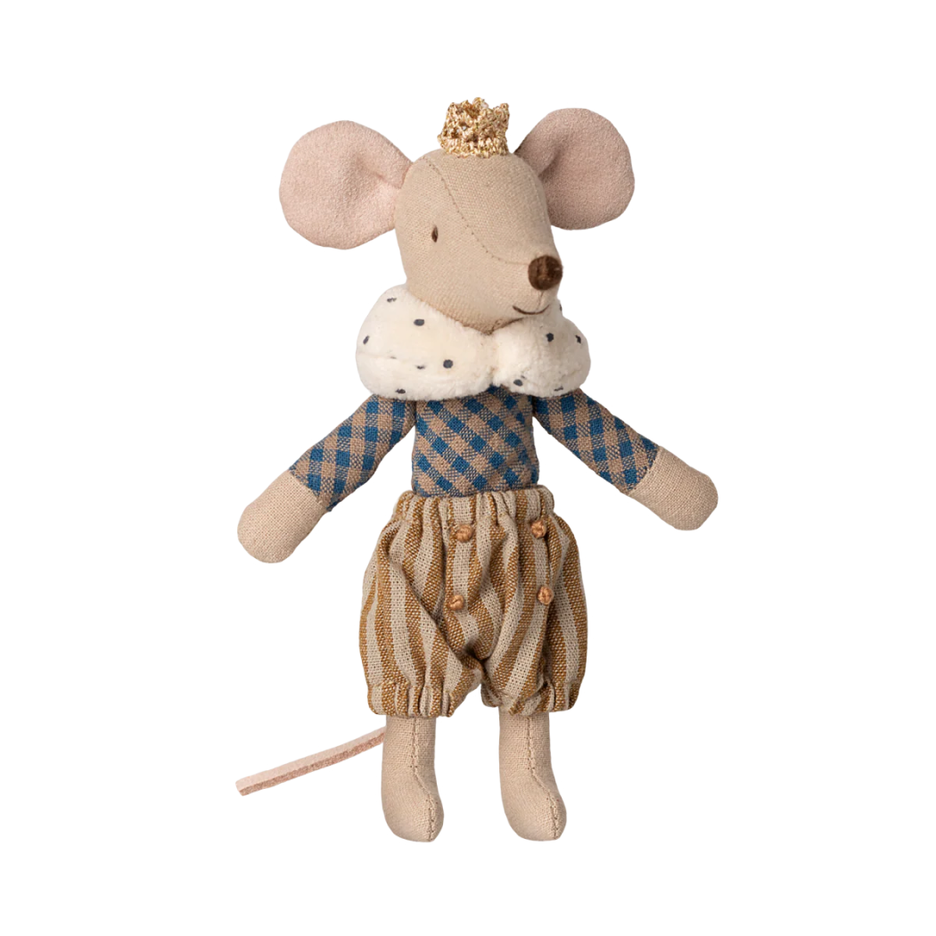 Myszka Książę Starszy Brat z Kartonową Wieżą Zamkową - Big Brother - Maileg