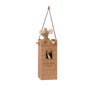 Myszka Księżniczka Starsza Siostra z Kartonową Zamkową Wieżą - Big Sister - Maileg