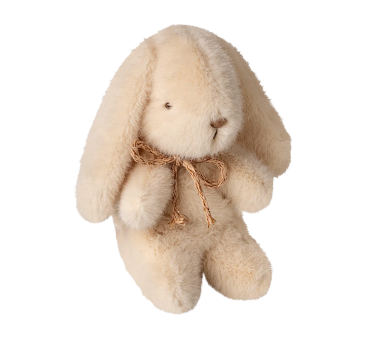 Śmietankowy Mały Pluszowy Króliczek - 13 cm -...