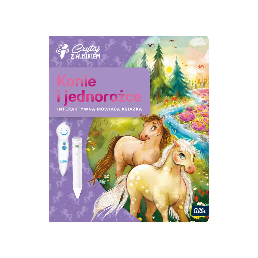 Konie i Jednorożce - Baśniowe Opowieści - Interaktywna Mówiąca Książka - Czytaj z Albikiem - Albi