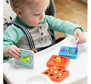 Lusterko - PlayTab Sensoryczny Kwadrat - Jeden Element do Tablicy - Fat Brain Toys