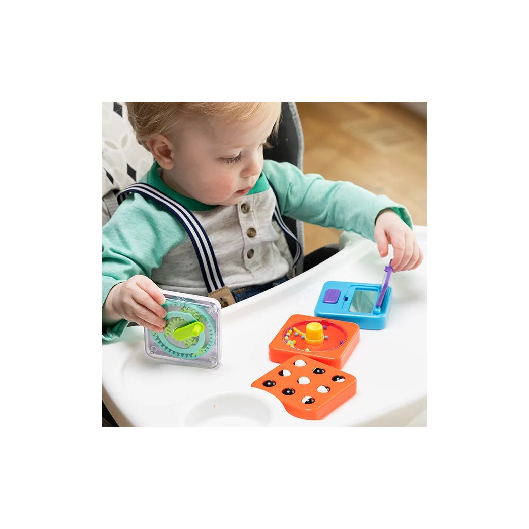 Lusterko - PlayTab Sensoryczny Kwadrat - Jeden Element do Tablicy - Fat Brain Toys