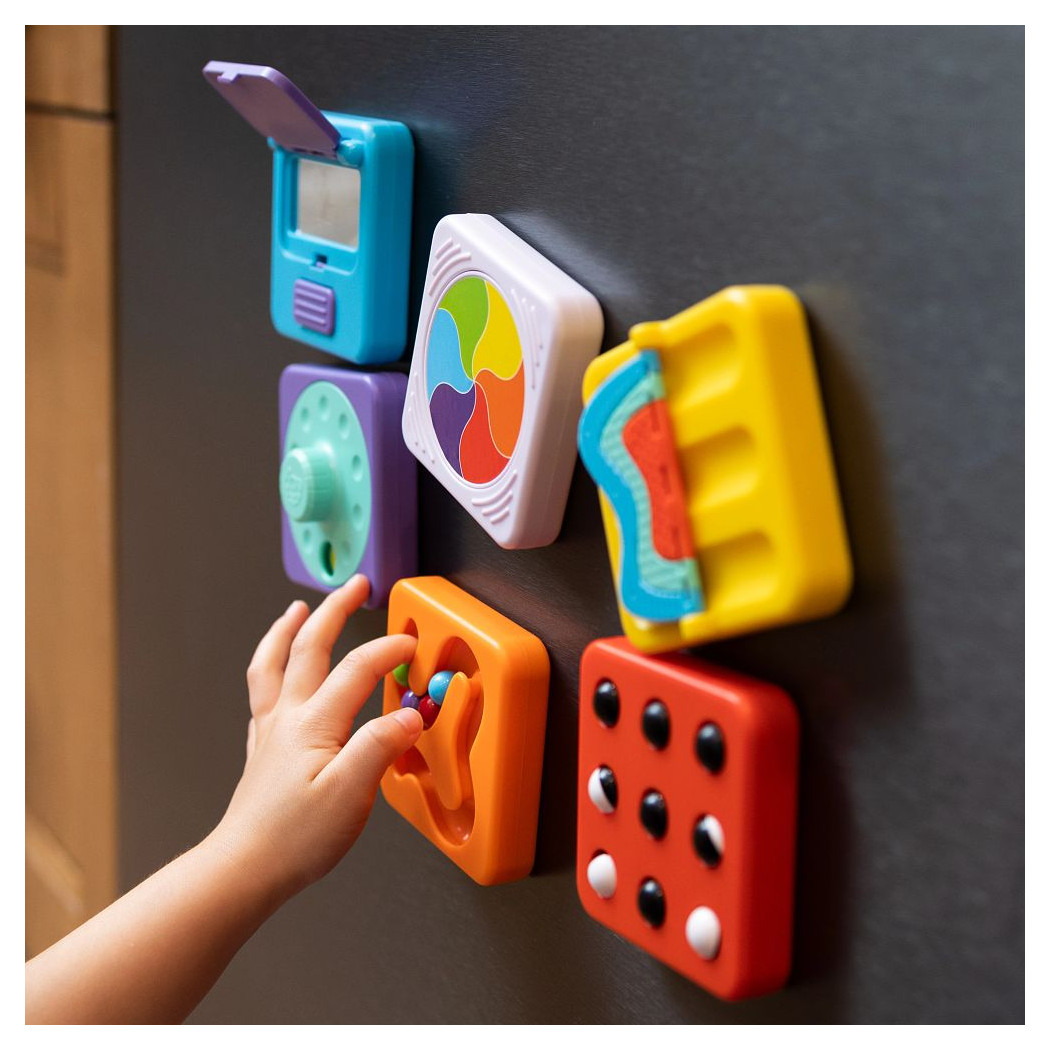 Tarcza Obrazkowa - PlayTab Sensoryczny Kwadrat - Jeden Element do Tablicy - Fat Brain Toys