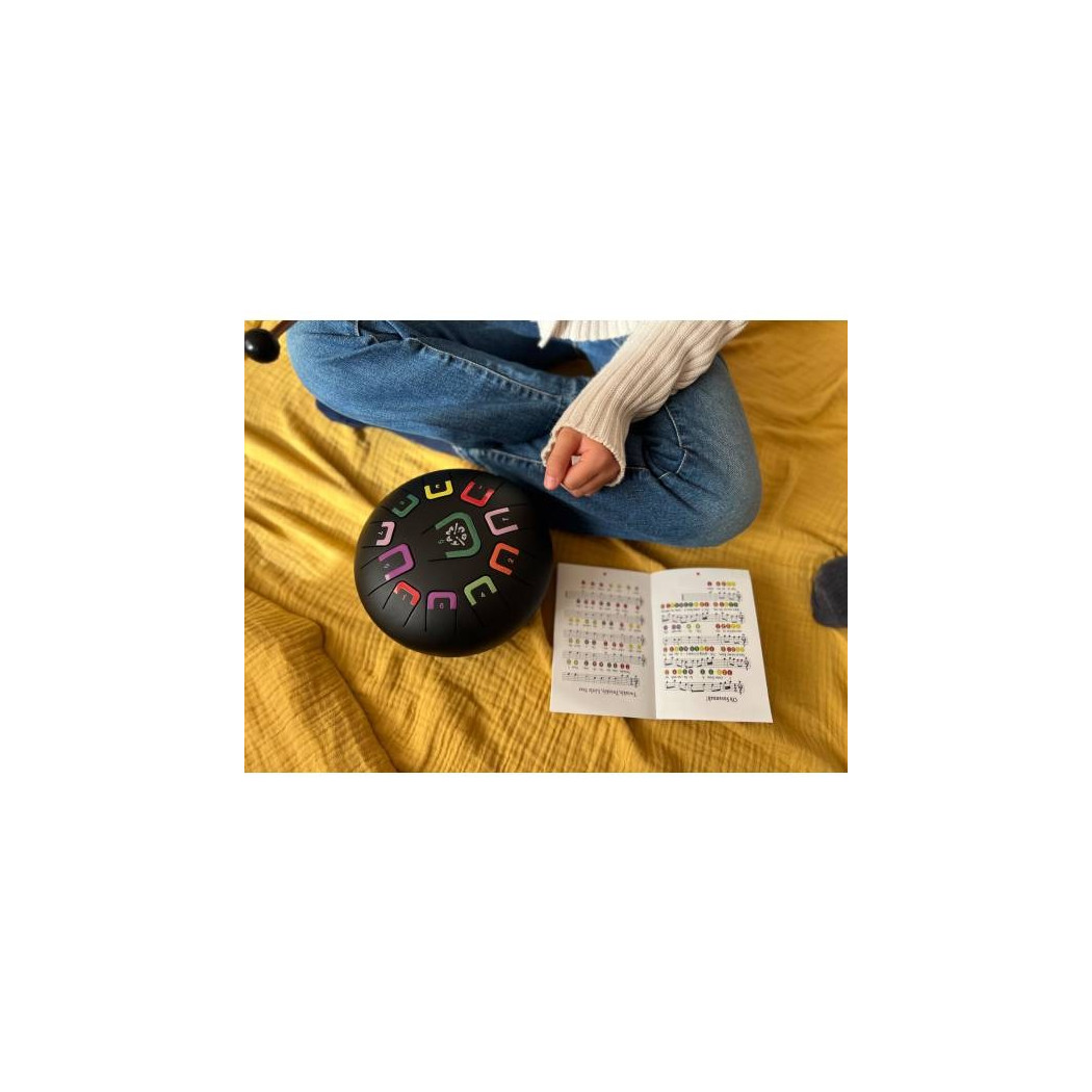 Czerwony Mat - Tambu - Stalowy Bębenek Językowy - Juegaconmigo