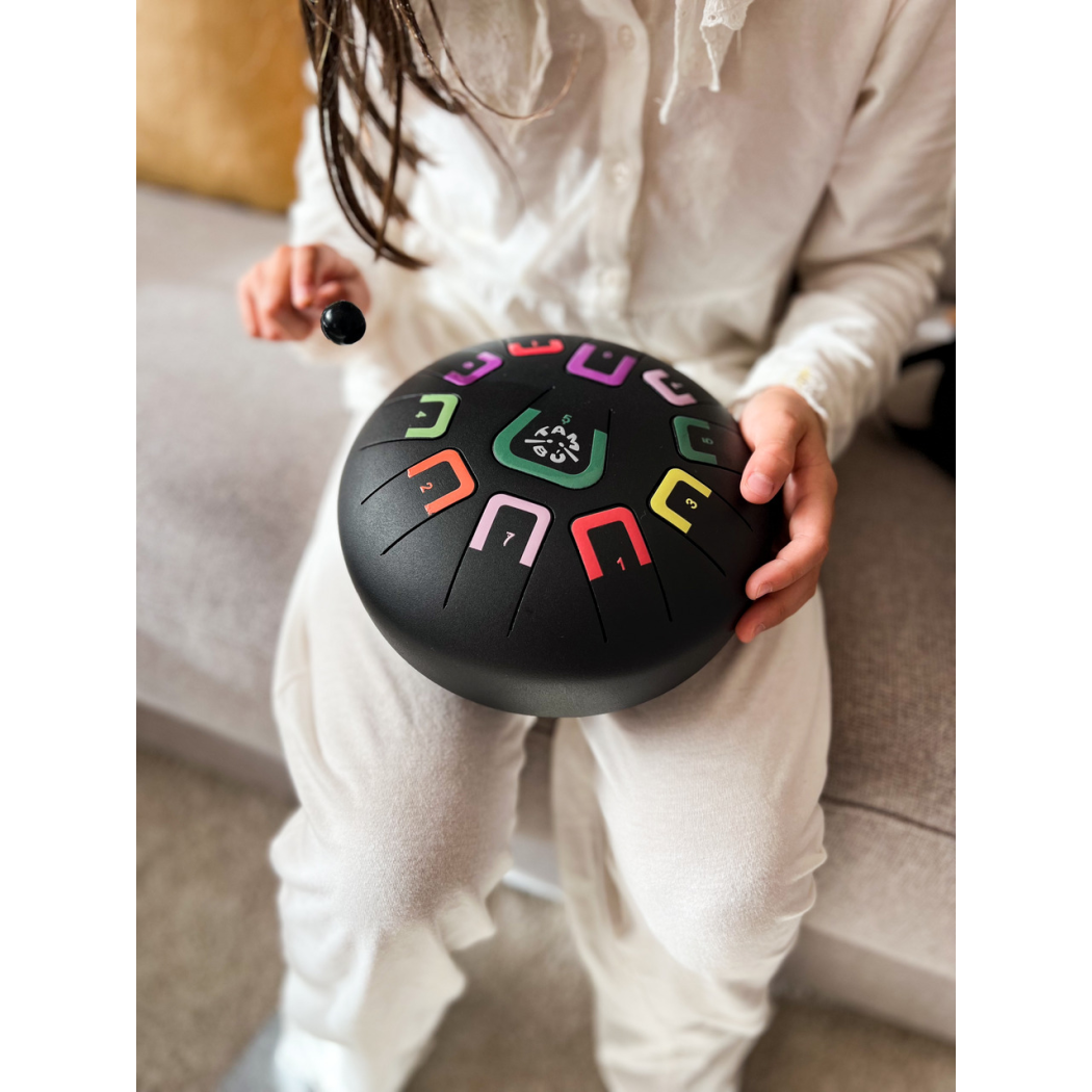 Czerwony Mat - Tambu - Stalowy Bębenek Językowy - Juegaconmigo