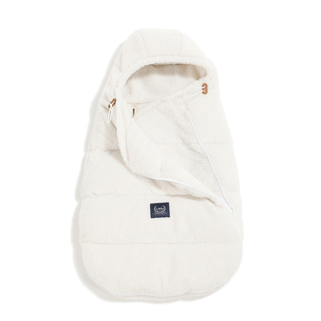 Baby Multi Teddy Bear Cream - 0-1 lat - Śpiworek do Wózka - Aspen Winterproof - La Millou