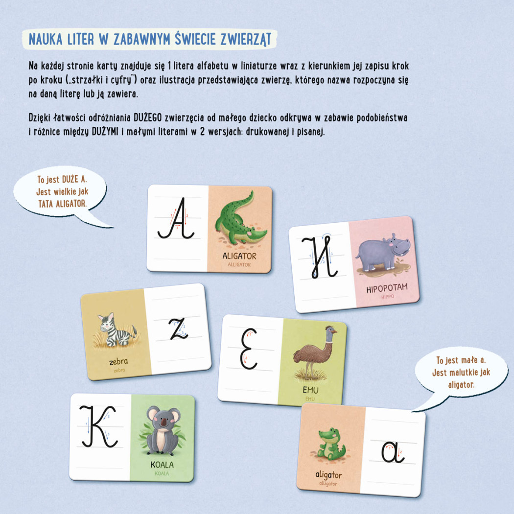 Gra Feluś i Gucio Poznają Literki - Katarzyna Kozłowska - Nasza Księgarnia