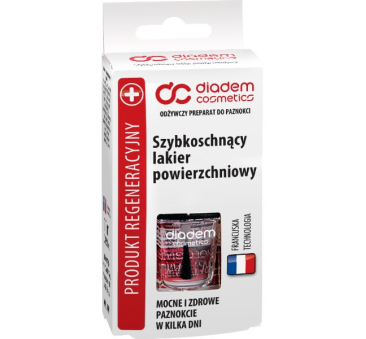 Lakier Szybkoschnący do Paznokci - Lakier Powierzchniowy 11 ml - Szafir Diadem Cosmetics