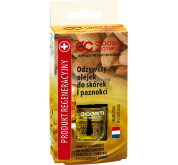 Odżywczy Olejek do Paznokci i Skórek - Odżywka do Paznokci 11 ml - Szafir Diadem Cosmetics