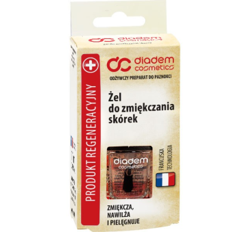 Żel do Zmiękczania Skórek u Paznokci - Odżywka do Paznokci - 11 ml - Szafir Diadem Cosmetics