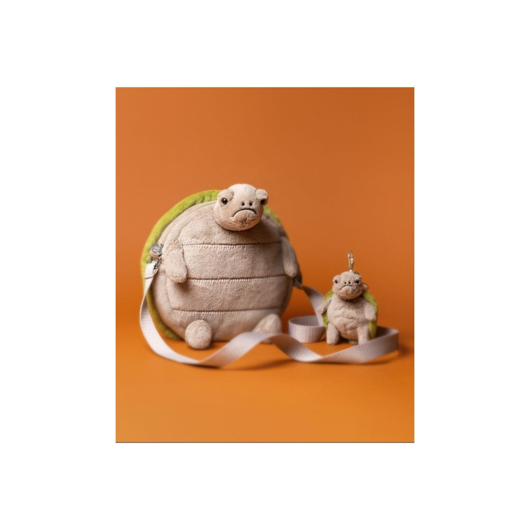 Torebka na Ramię Żółw Timmy 26 cm - Torebeczka Pluszak - Listonoszka Maskotka - JellyCat