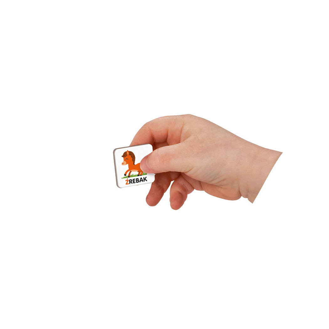 Polski Alfabet - Układanka Magnetyczna - Magnetibook - Janod