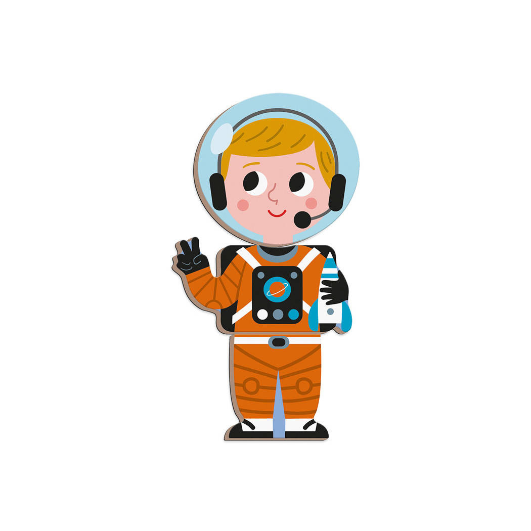 Zawody - Układanka Magnetyczna - Magnetibook - Janod