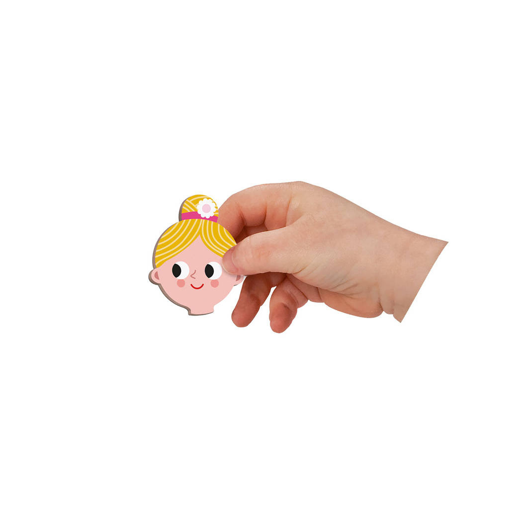 Zawody - Układanka Magnetyczna - Magnetibook - Janod