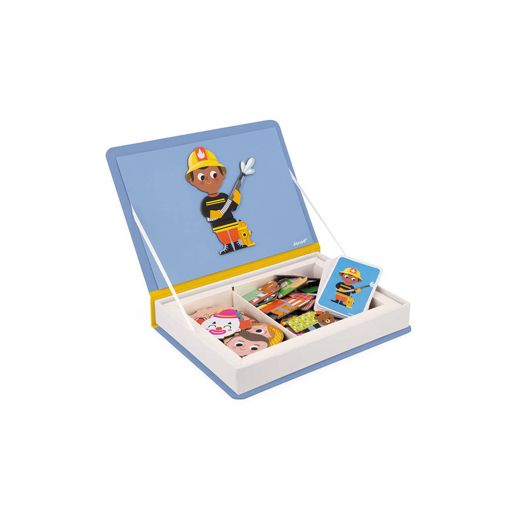 Zawody - Układanka Magnetyczna - Magnetibook - Janod