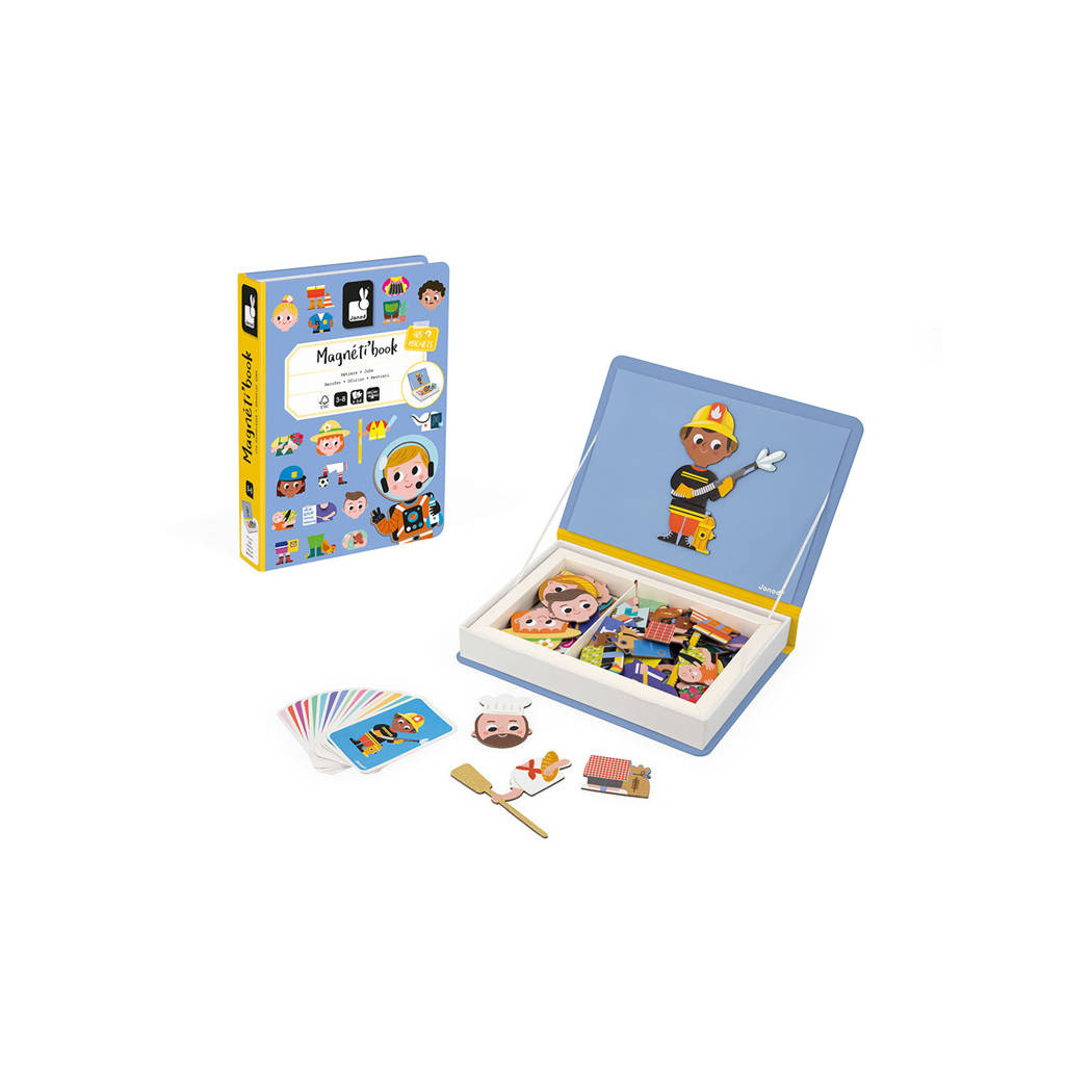 Zawody - Układanka Magnetyczna - Magnetibook - Janod