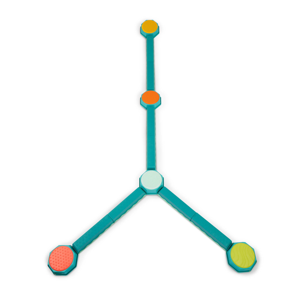 Kombinacyjna Ścieżka Sensoryczna Zestaw Belek Równoważnych z Polami Sensorycznymi - BTOYS