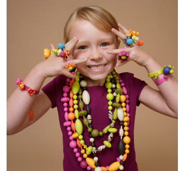 Kreatywny zestaw do tworzenia biżuterii 300 elementów - Pop Arty! - BTOYS