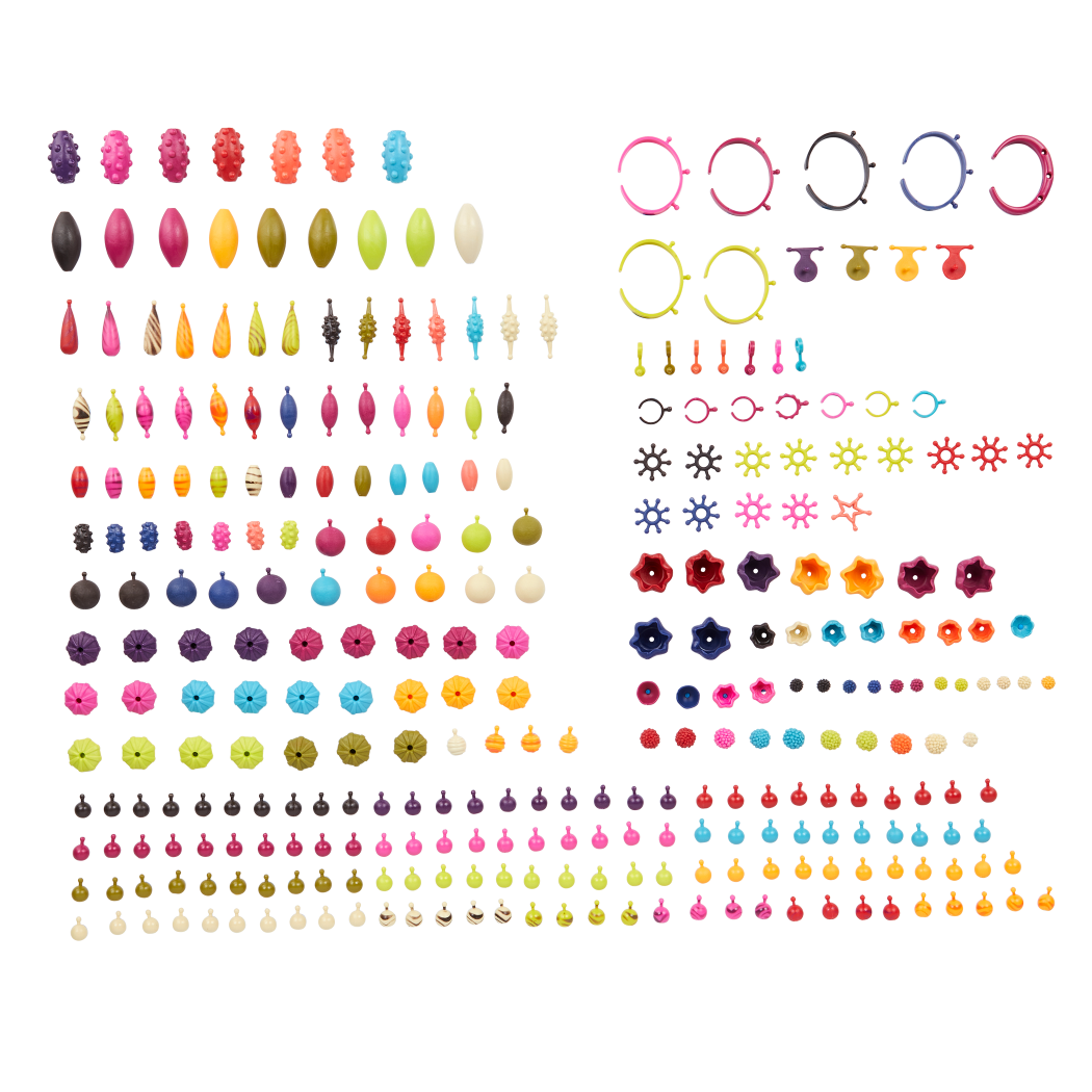 Kreatywny zestaw do tworzenia biżuterii 300 elementów - Pop Arty! - BTOYS