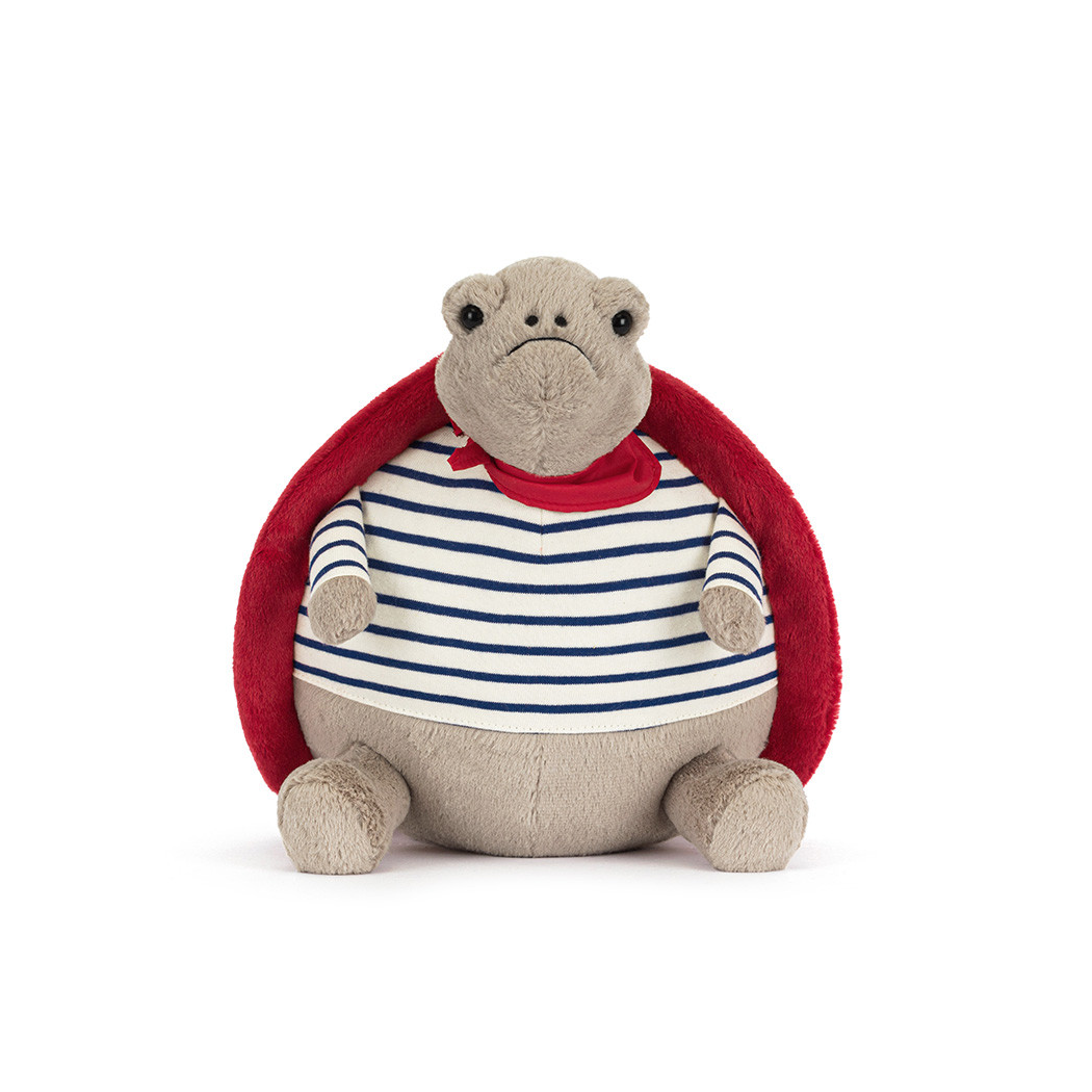 PROMOCJA Romantyczny Żółw Timmy - Pluszowy Żółwik w Miłosnej Stylówce - Maskotka Przytulanka - JellyCat